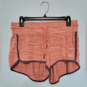 Curves N Combat Boots | Women's Cotton Mini Shorts | Pink, Size Xlarge